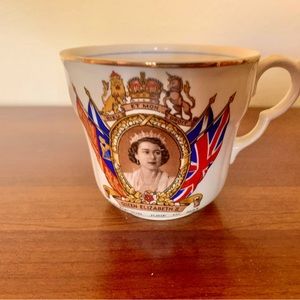 Queen Elizabeth Coronation Tea Cup
